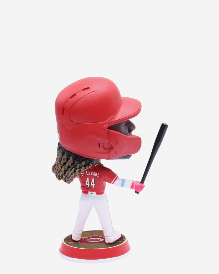 Elly De La Cruz Cincinnati Reds Alternate Uniform Field Stripe Mini Bighead Bobblehead FOCO - FOCO.com