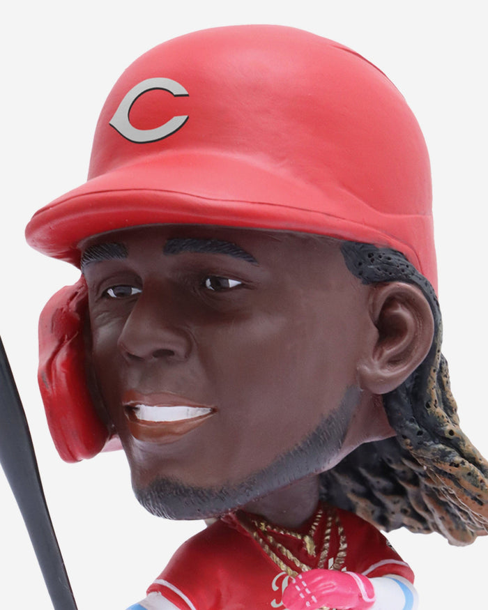 Elly De La Cruz Cincinnati Reds Alternate Uniform Field Stripe Mini Bighead Bobblehead FOCO - FOCO.com