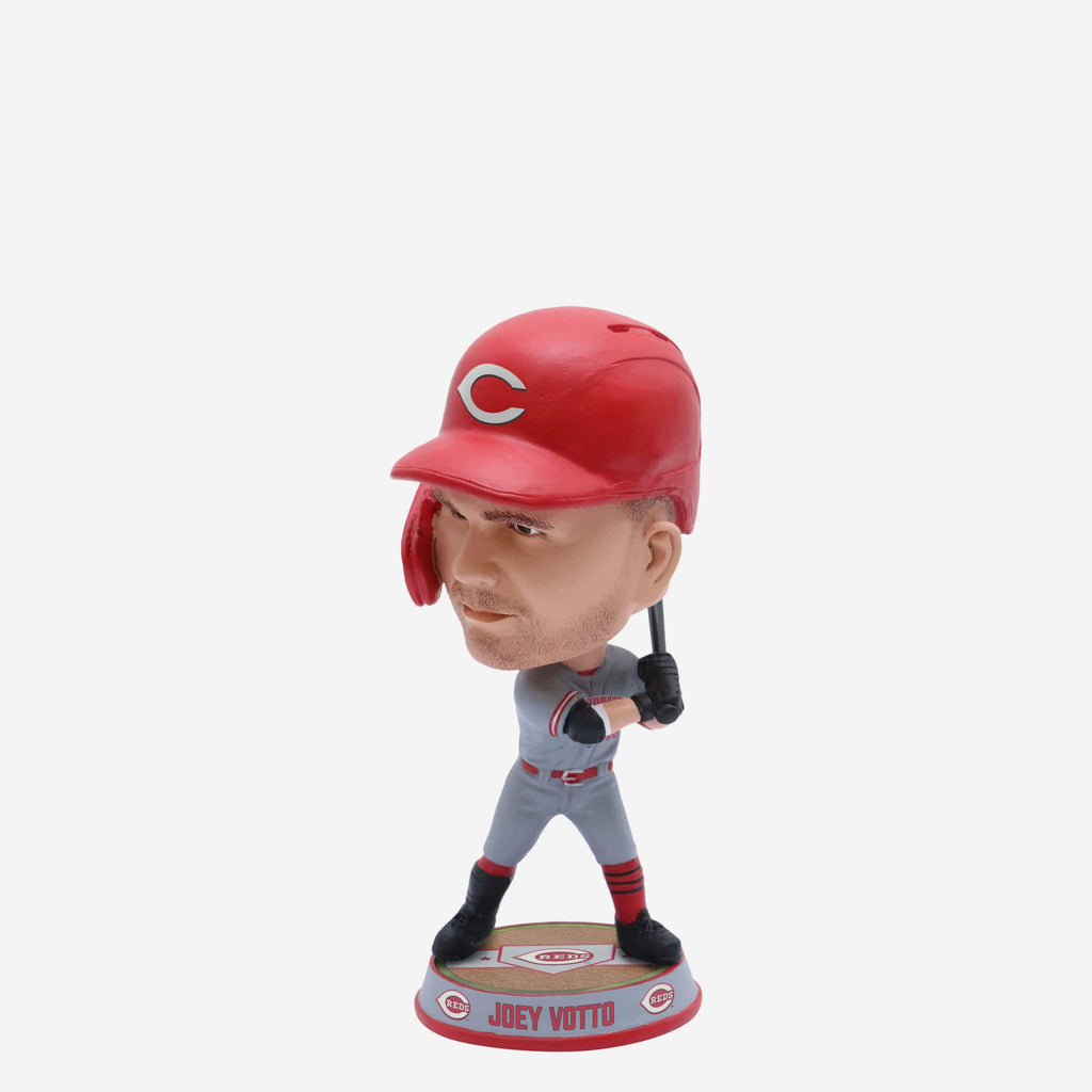 Joey Votto Cincinnati Reds Field Stripe Away Uniform Mini Bighead Bobblehead FOCO - FOCO.com