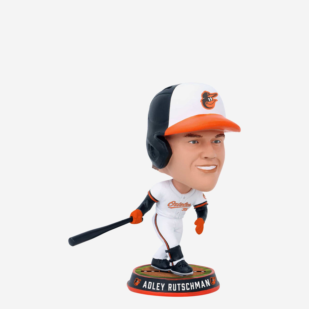 Adley Rutschman Baltimore Orioles Field Stripe Mini Bighead Bobblehead FOCO - FOCO.com