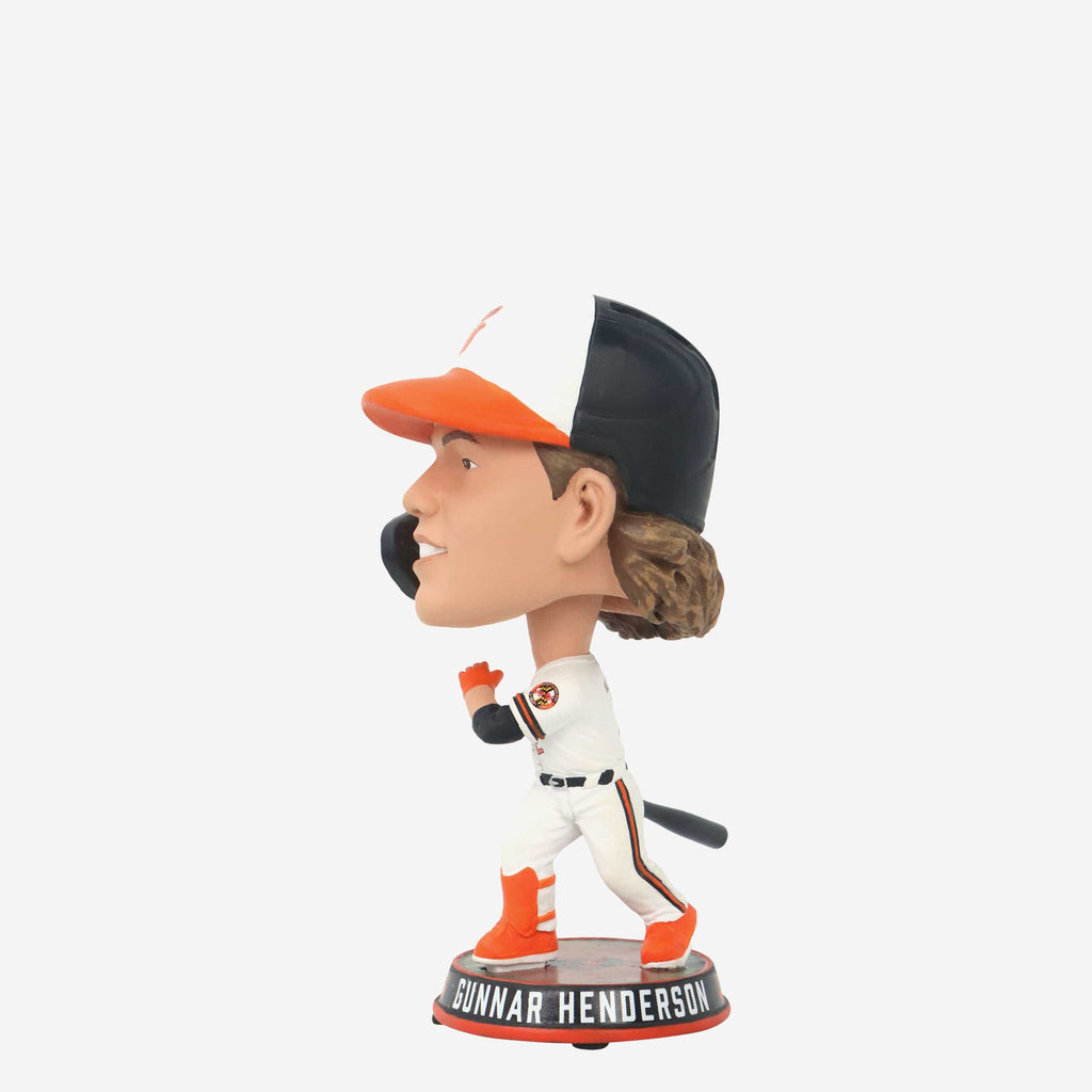 Gunnar Henderson Baltimore Orioles Field Stripe Mini Bighead Bobblehead FOCO - FOCO.com