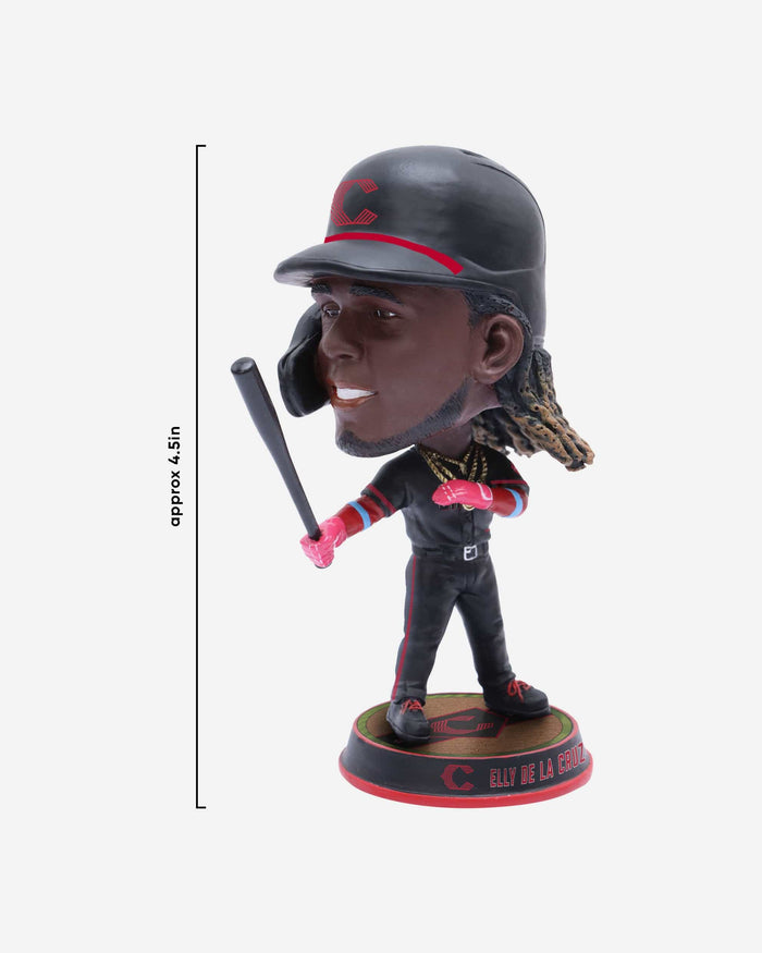 Elly De La Cruz Cincinnati Reds 2023 City Connect Field Stripe Mini Bighead Bobblehead FOCO - FOCO.com