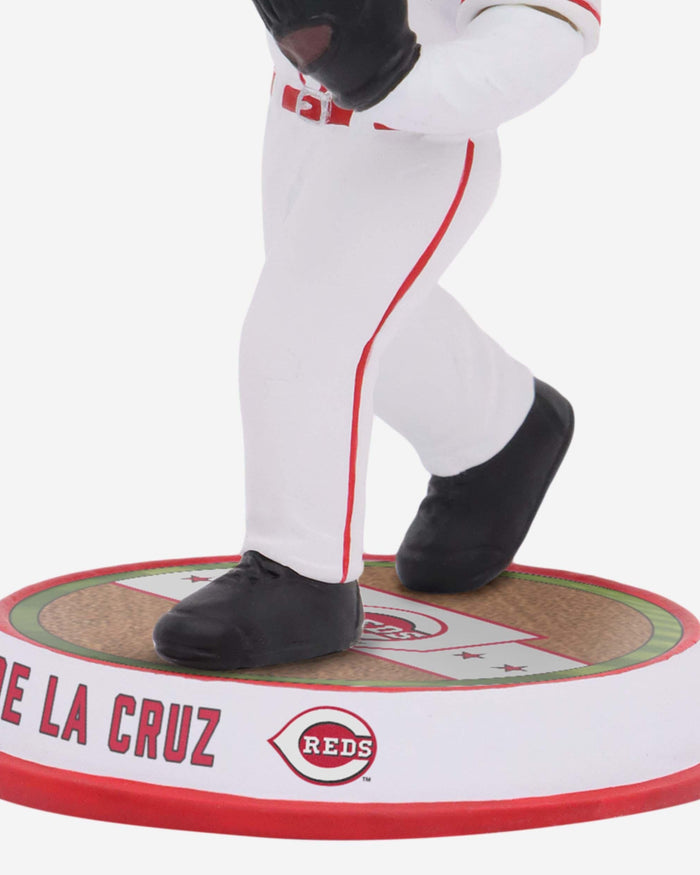 Elly De La Cruz Cincinnati Reds Fielding Pose Field Stripe Mini Bighead Bobblehead FOCO - FOCO.com