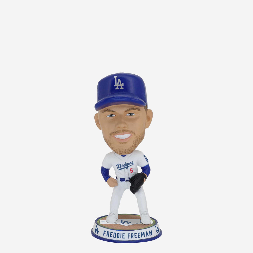 Freddie Freeman Los Angeles Dodgers Field Stripe Mini Bighead Bobblehead FOCO - FOCO.com