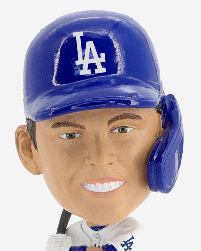 Will Smith Los Angeles Dodgers Field Stripe Mini Bighead Bobblehead FOCO - FOCO.com