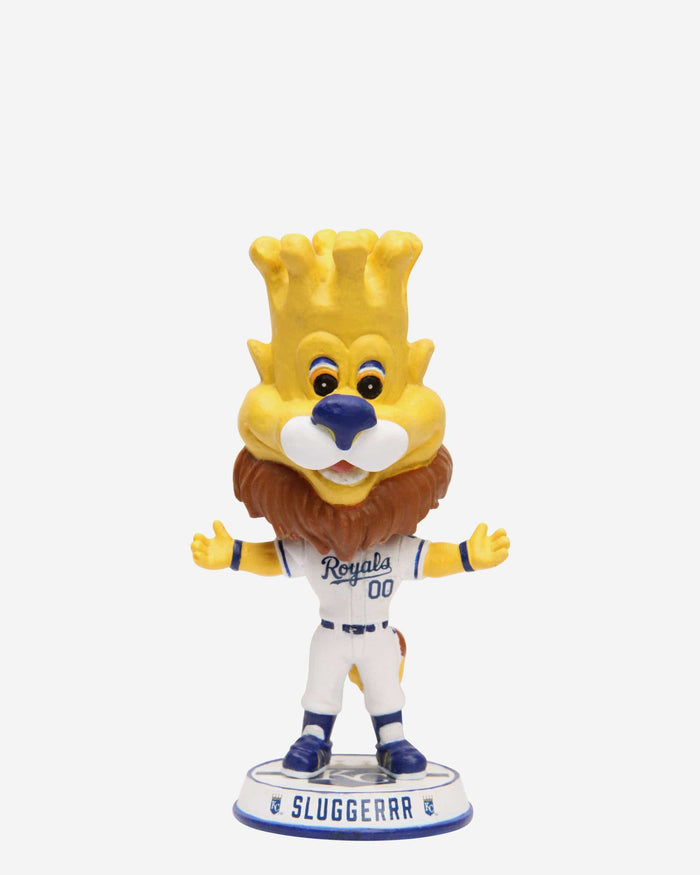 Sluggerrr Kansas City Royals Mascot Mini Bighead Bobblehead FOCO - FOCO.com