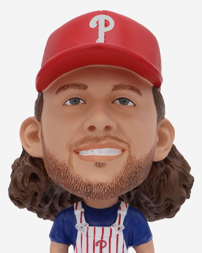 Aaron Nola Philadelphia Phillies Bib Overalls Mini Bighead Bobblehead FOCO - FOCO.com