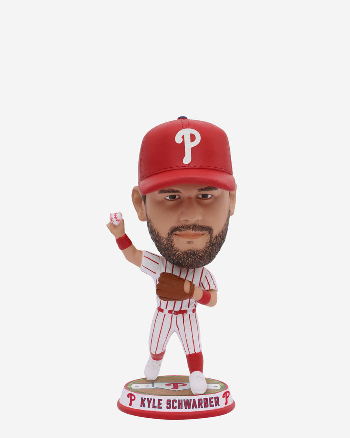 Kyle Schwarber Philadelphia Phillies Field Stripe Mini Bighead Bobblehead FOCO - FOCO.com