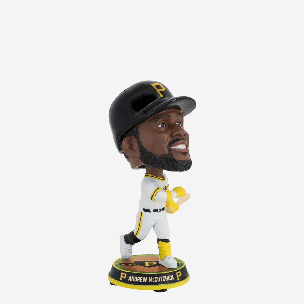 Andrew McCuthen Pittsburgh Pirates Field Stripe Mini Bighead Bobblehead FOCO - FOCO.com