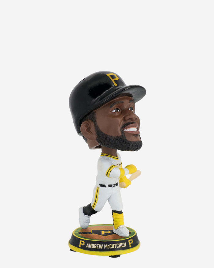 Andrew McCuthen Pittsburgh Pirates Field Stripe Mini Bighead Bobblehead FOCO - FOCO.com