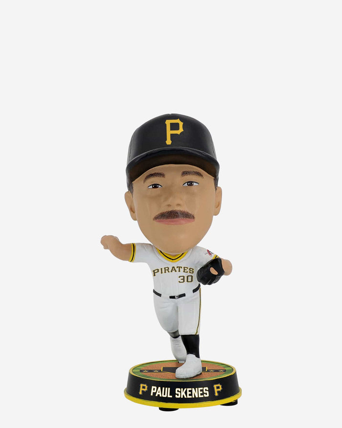 Paul Skenes Pittsburgh Pirates Field Stripe Mini Bighead Bobblehead FOCO - FOCO.com