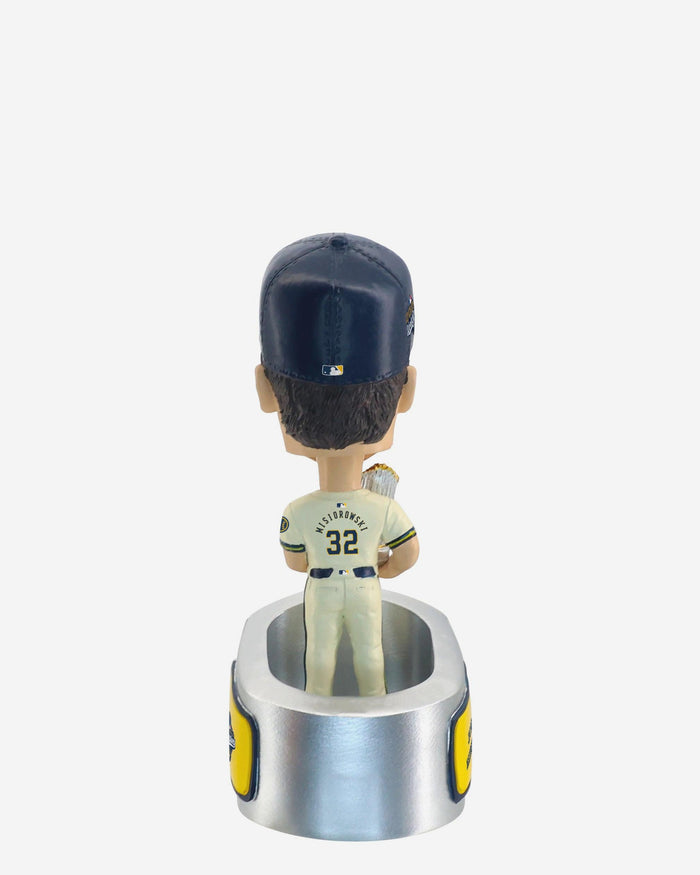 Jacob Misiorowski Milwaukee Brewers 2026 World Series Champions Ring Base Mini Bighead Bobblehead FOCO - FOCO.com