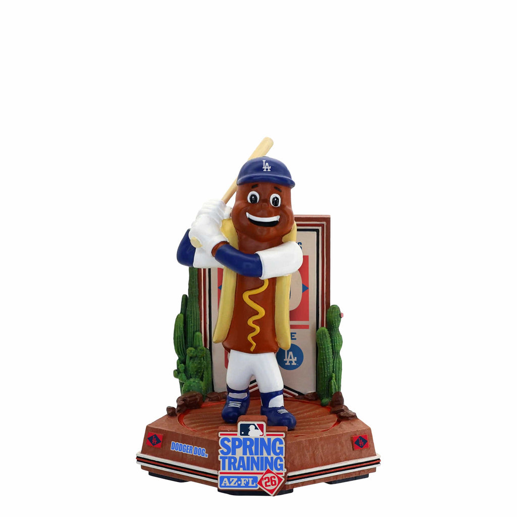 Dodger Dog Los Angeles Dodgers 2026 Spring Training Cactus League Mascot Mini Bighead Bobblehead