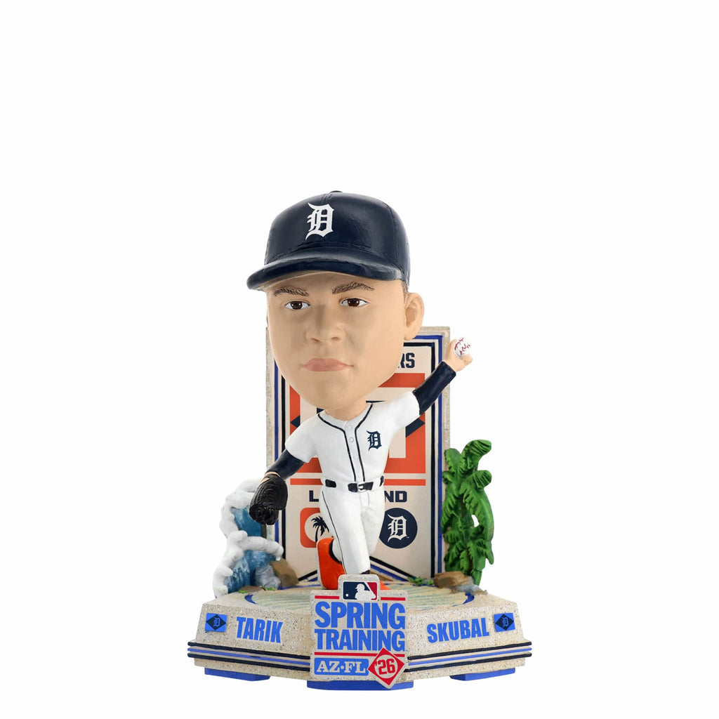 Tarik Skubal Detroit Tigers 2026 Spring Training Grapefruit League Mini Bighead Bobblehead