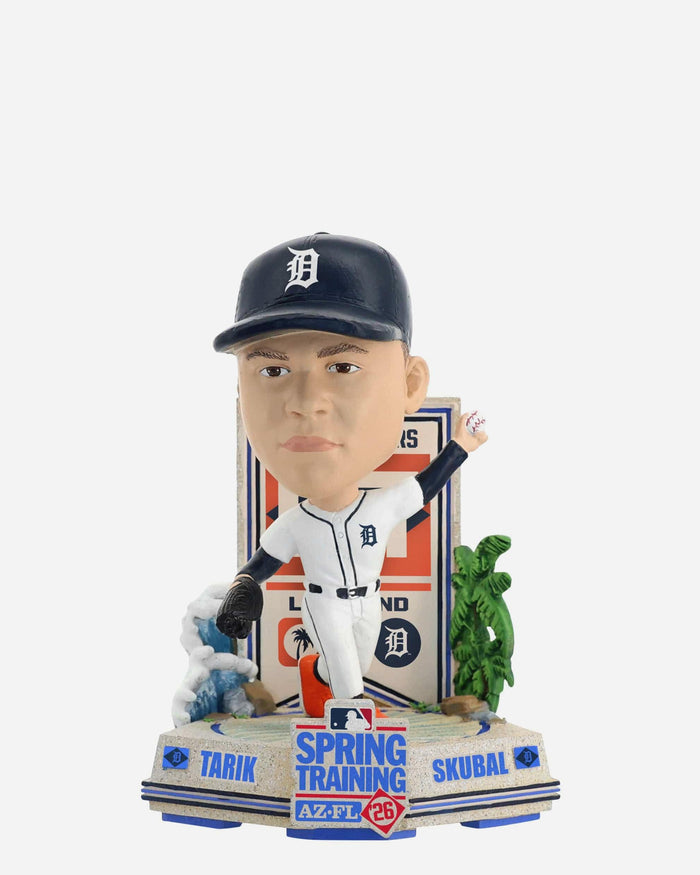 Tarik Skubal Detroit Tigers 2026 Spring Training Grapefruit League Mini Bighead Bobblehead