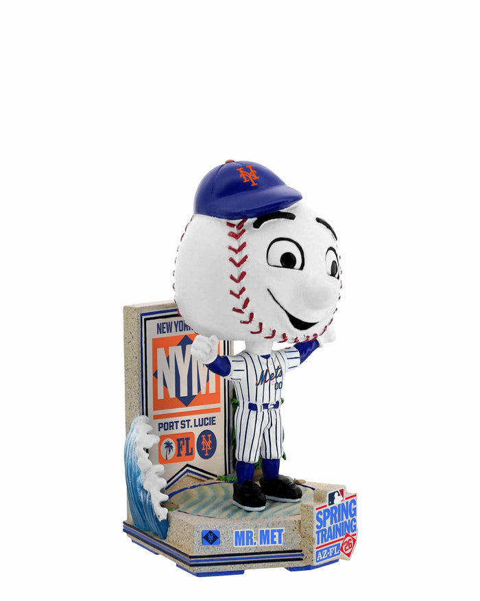 Mr Met New York Mets 2026 Spring Training Grapefruit League Mascot Mini Bighead Bobblehead