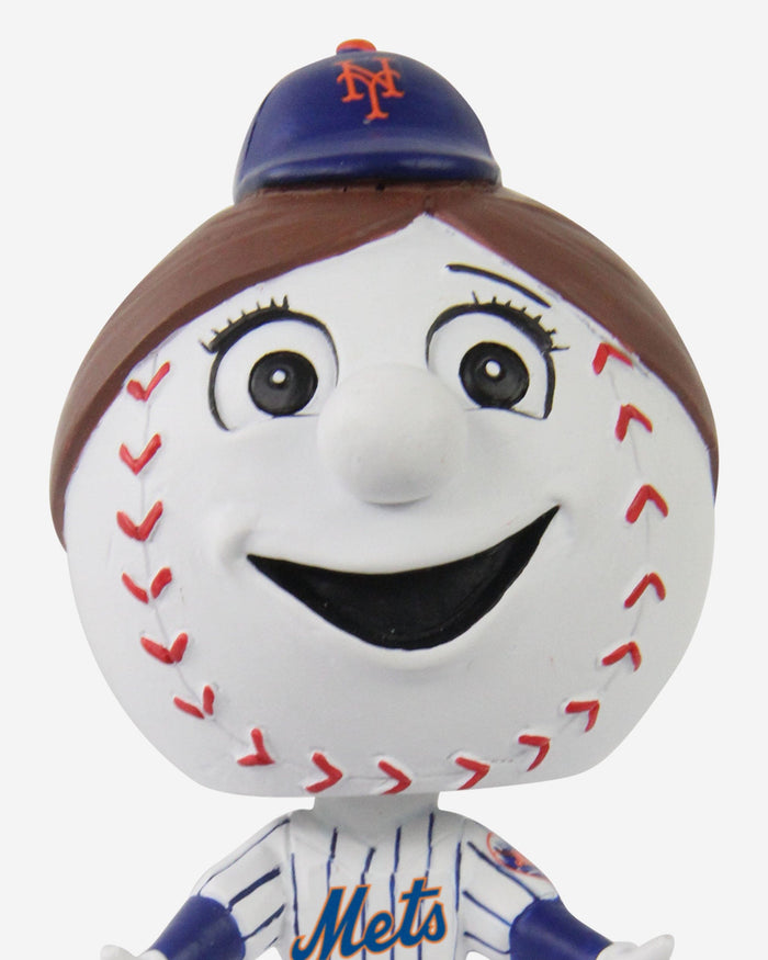 Mrs Met New York Mets Mascot Mini Bighead Bobblehead FOCO - FOCO.com