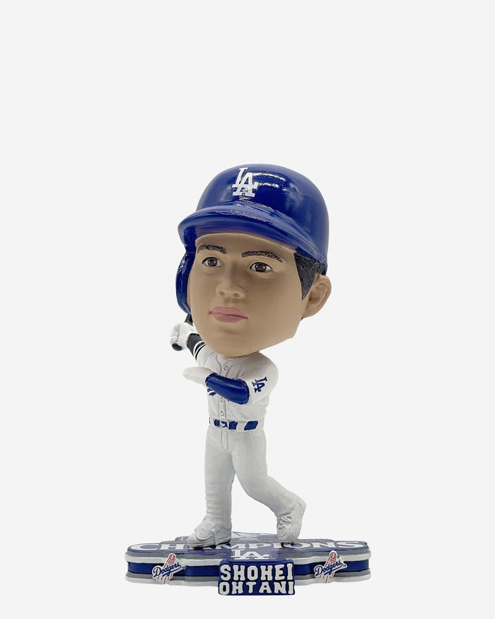 Shohei Ohtani Los Angeles Dodgers 2024 National League Champions Mini Bighead Bobblehead FOCO - FOCO.com