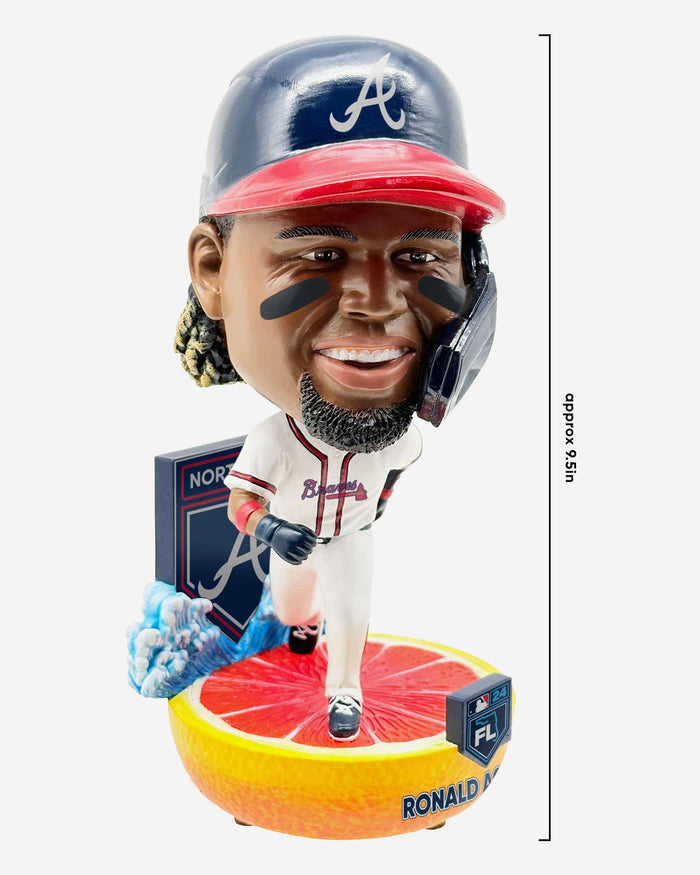 Ronald Acuna Jr Atlanta Braves 2024 Spring Training Grapefruit League Bighead Bobblehead FOCO - FOCO.com