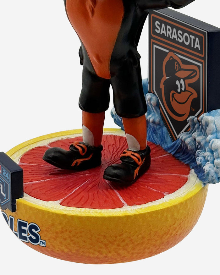 The Oriole Bird Baltimore Orioles 2024 Spring Training Grapefruit League Mascot Bighead Bobblehead FOCO - FOCO.com