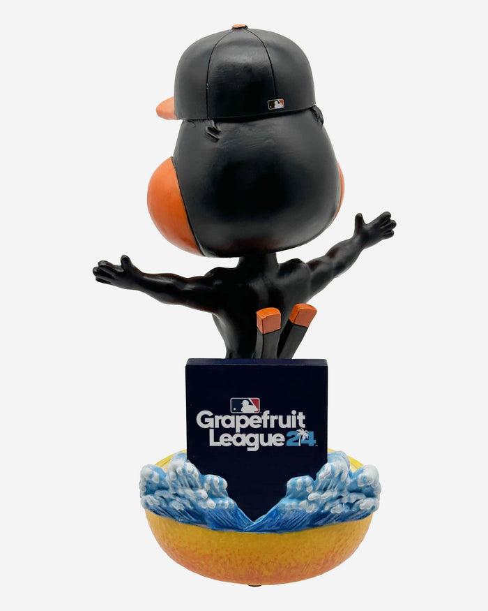 The Oriole Bird Baltimore Orioles 2024 Spring Training Grapefruit League Mascot Bighead Bobblehead FOCO - FOCO.com