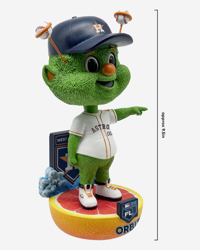 Orbit Houston Astros 2024 Spring Training Grapefruit League Mascot Bighead Bobblehead FOCO - FOCO.com