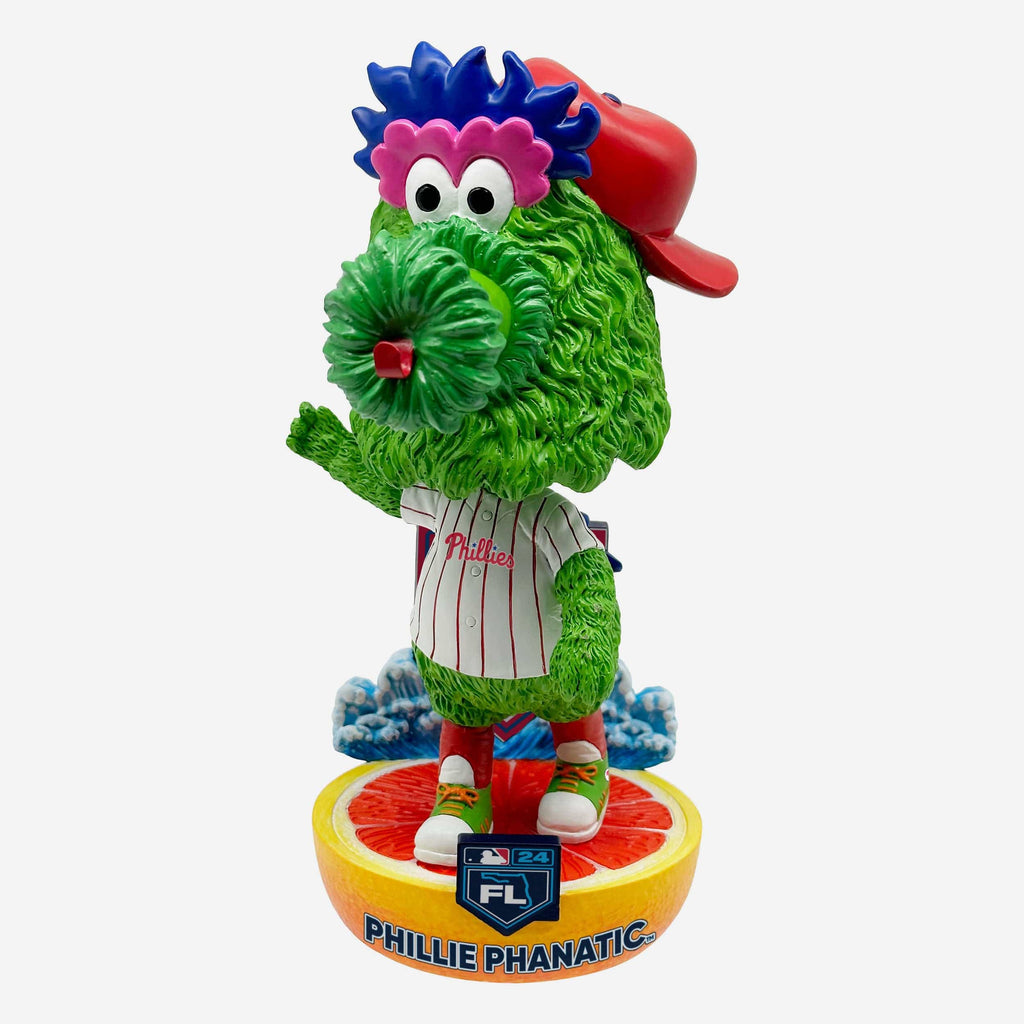Phillie Phanatic Philadelphia Phillies 2024 Spring Training Grapefruit League Mascot Bighead Bobblehead FOCO - FOCO.com