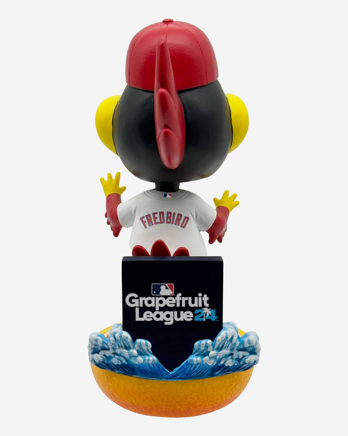 Fredbird St Louis Cardinals 2024 Spring Training Grapefruit League Mascot Bighead Bobblehead FOCO - FOCO.com