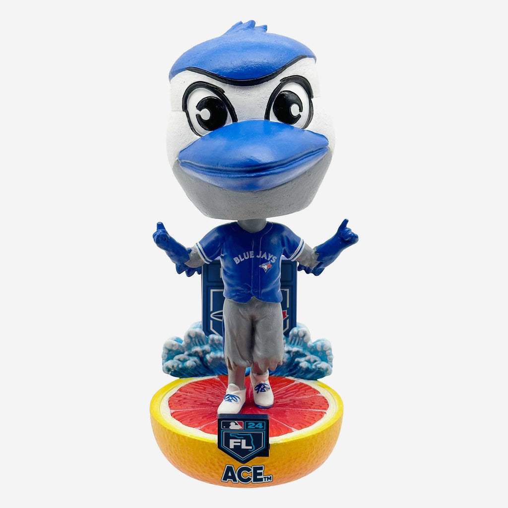 Ace Toronto Blue Jays 2024 Spring Training Grapefruit League Mascot Bighead Bobblehead FOCO - FOCO.com