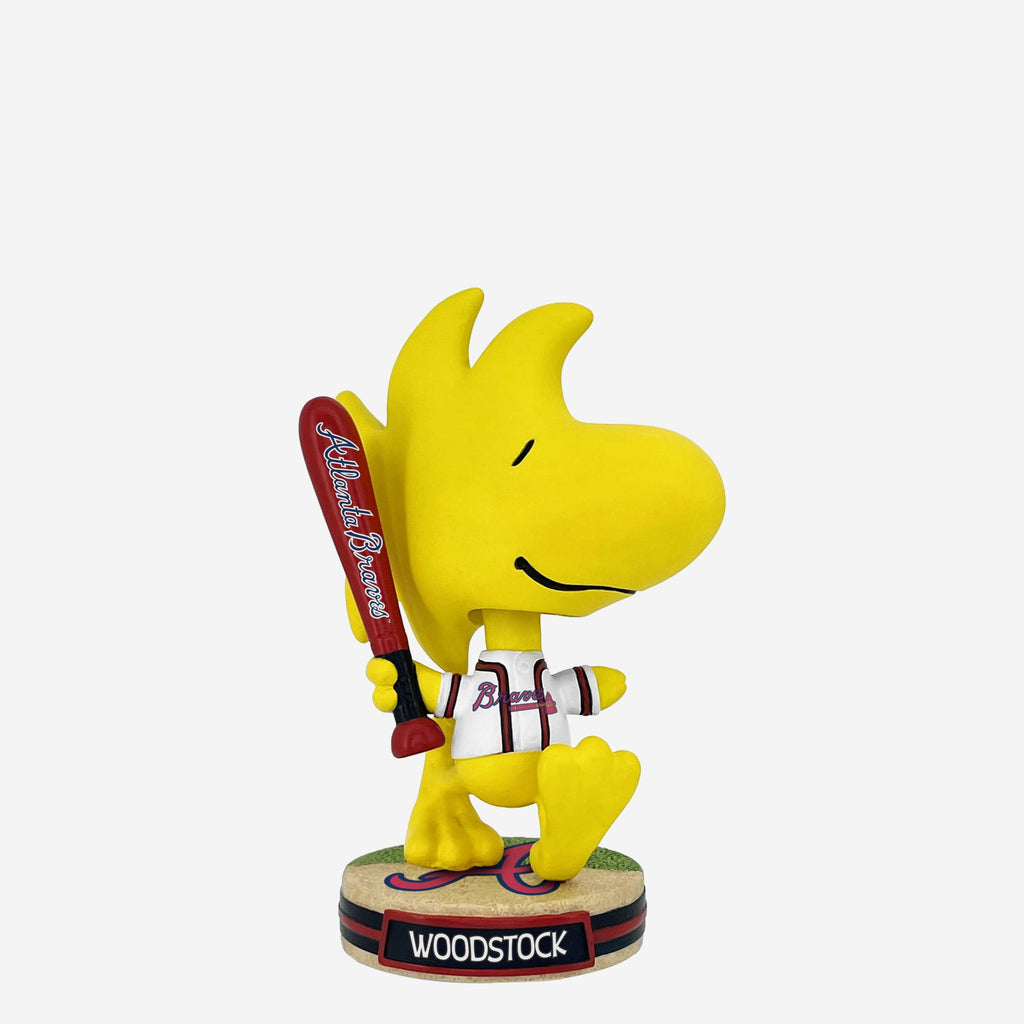 Atlanta Braves Woodstock Peanuts Mini Bighead Bobblehead FOCO - FOCO.com