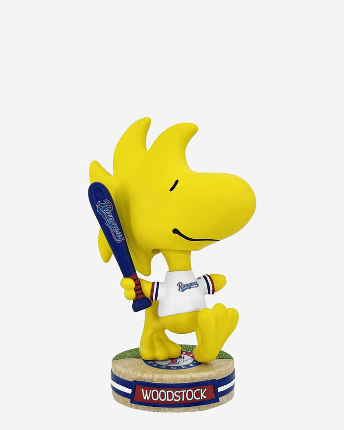 Texas Rangers Woodstock Peanuts Mini Bighead Bobblehead FOCO - FOCO.com