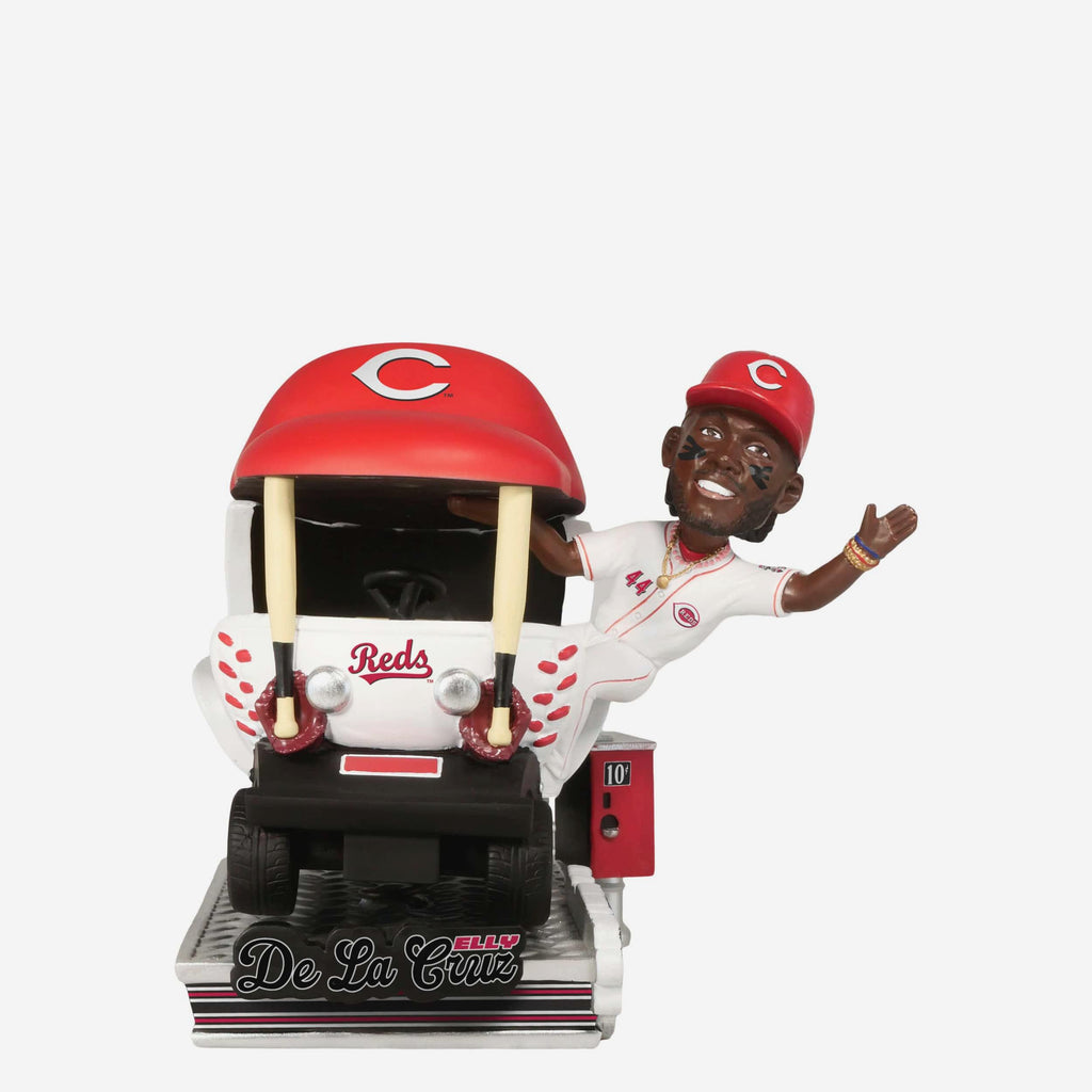 Elly De La Cruz Cincinnati Reds Bullpen Cart Bobblehead FOCO - FOCO.com