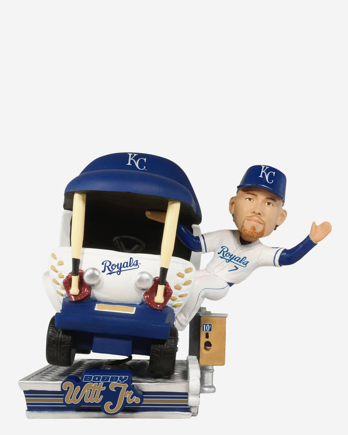 Bobby Witt Jr Kansas City Royals Bullpen Cart Bobblehead FOCO - FOCO.com