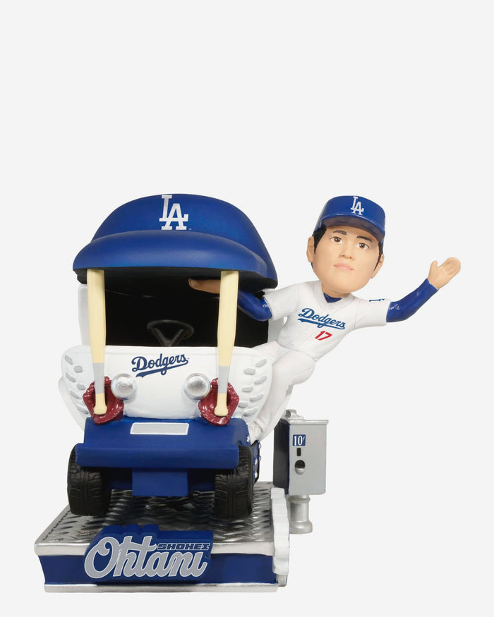 Shohei Ohtani Los Angeles Dodgers Bullpen Cart Bobblehead FOCO - FOCO.com