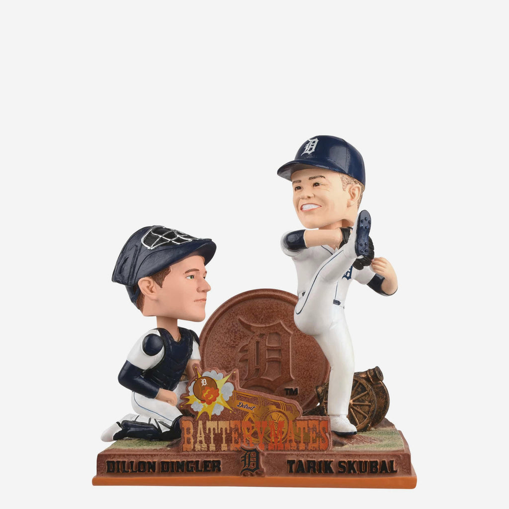 Tarik Skubal & Dillon Dingler Detroit Tigers Battery Mates Dual Bobblehead FOCO - FOCO.com