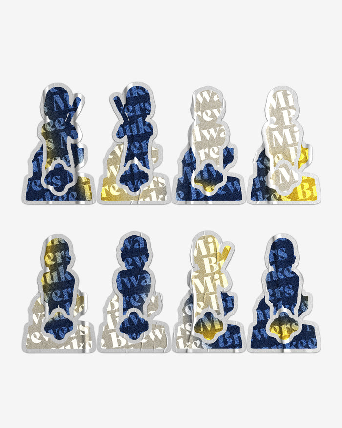 Milwaukee Brewers 2026 World Series Champions Celebration Mini Bobblehead Boxed Set FOCO - FOCO.com