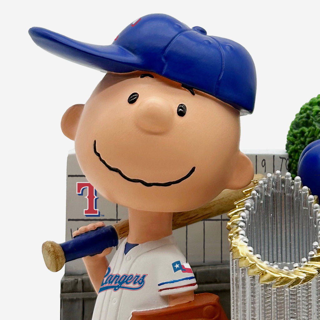 Texas Rangers Charlie Brown & Snoopy Peanuts 2023 World Series Champio FOCO