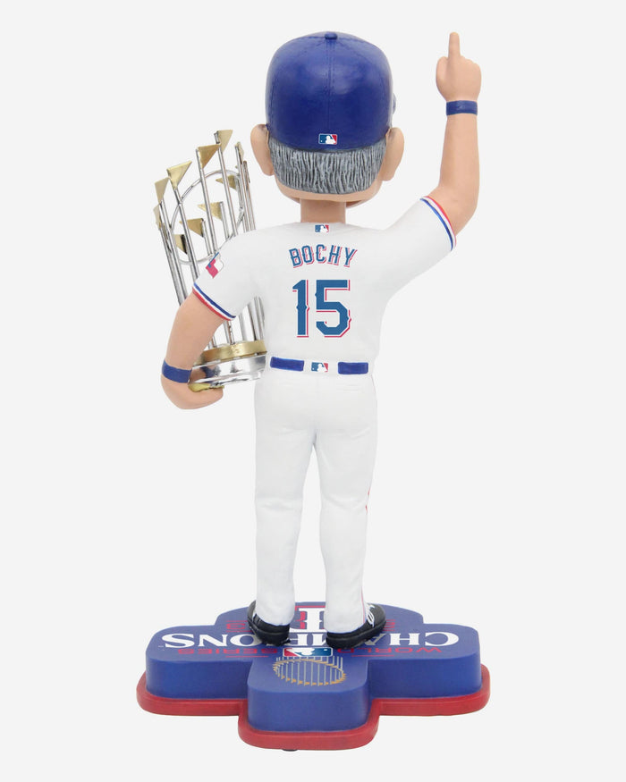 Bruce Bochy Texas Rangers 2023 World Series Champions Bobblehead FOCO - FOCO.com