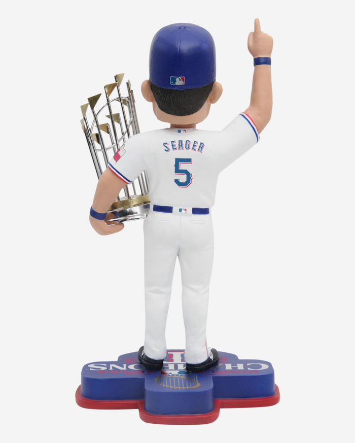 Corey Seager Texas Rangers 2023 World Series Champions Bobblehead FOCO - FOCO.com