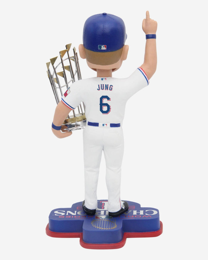 Josh Jung Texas Rangers 2023 World Series Champions Bobblehead FOCO - FOCO.com