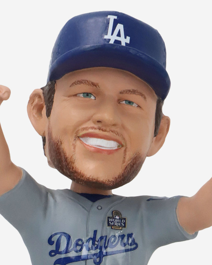 Clayton Kershaw Los Angeles Dodgers 2024 World Series Champions Alternate Jersey Celebration Bobblehead FOCO - FOCO.com