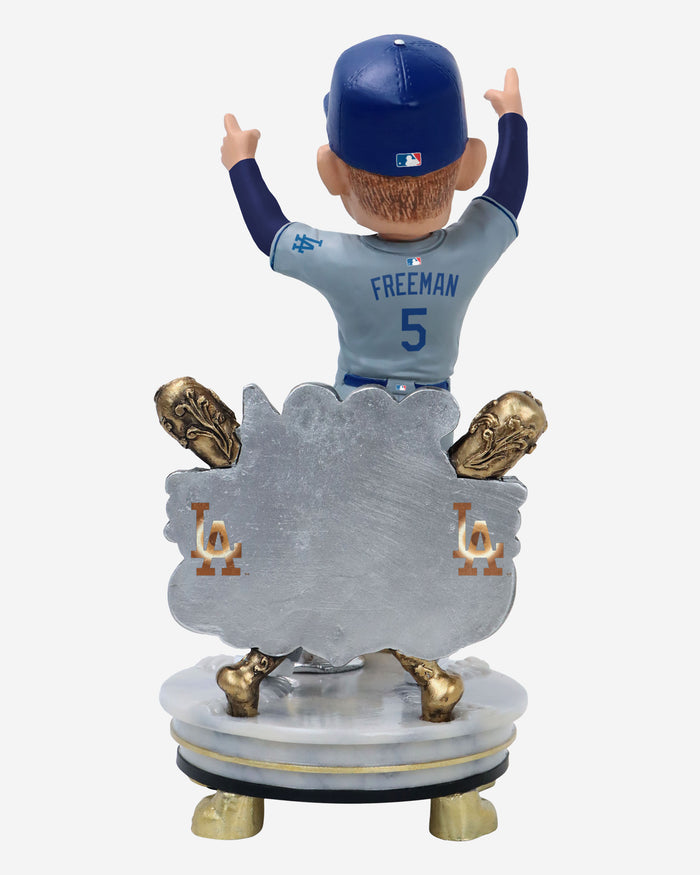 Freddie Freeman Los Angeles Dodgers 2024 World Series Champions Alternate Jersey Celebration Bobblehead FOCO - FOCO.com