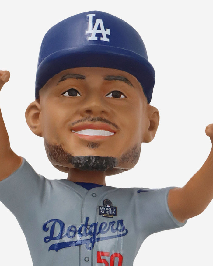 Mookie Betts Los Angeles Dodgers 2024 World Series Champions Alternate Jersey Celebration Bobblehead FOCO - FOCO.com