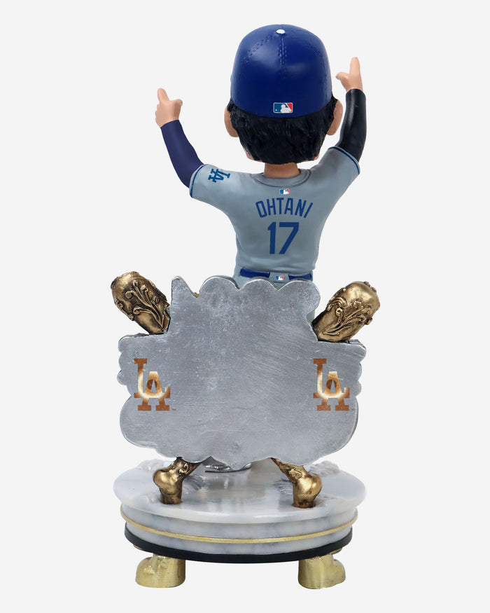 Shohei Ohtani Los Angeles Dodgers 2024 World Series Champions Alternate Jersey Celebration Bobblehead FOCO - FOCO.com