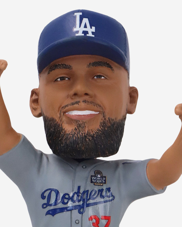 Teoscar Hernandez Los Angeles Dodgers 2024 World Series Champions Alternate Jersey Celebration Bobblehead FOCO - FOCO.com