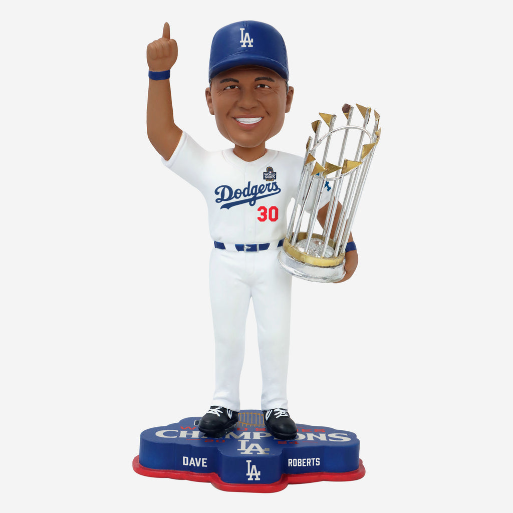 Dave Roberts Los Angeles Dodgers 2024 World Series Champions Bobblehead FOCO - FOCO.com