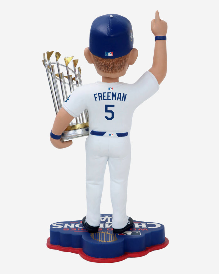 Freddie Freeman Los Angeles Dodgers 2024 World Series Champions Bobblehead FOCO - FOCO.com