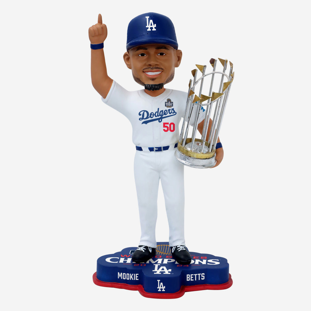 Mookie Betts Los Angeles Dodgers 2024 World Series Champions Bobblehead FOCO - FOCO.com