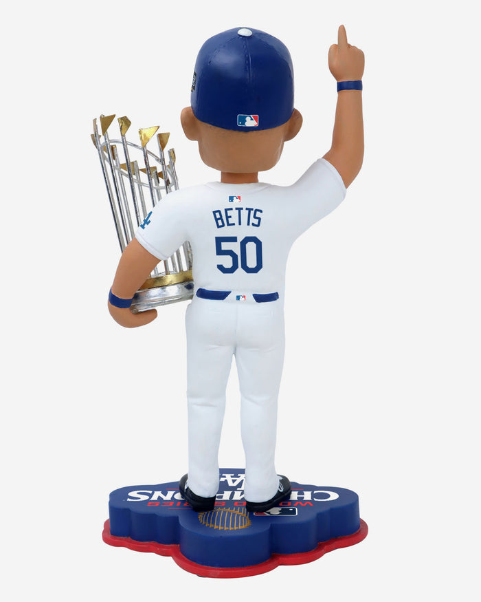 Mookie Betts Los Angeles Dodgers 2024 World Series Champions Bobblehead FOCO - FOCO.com