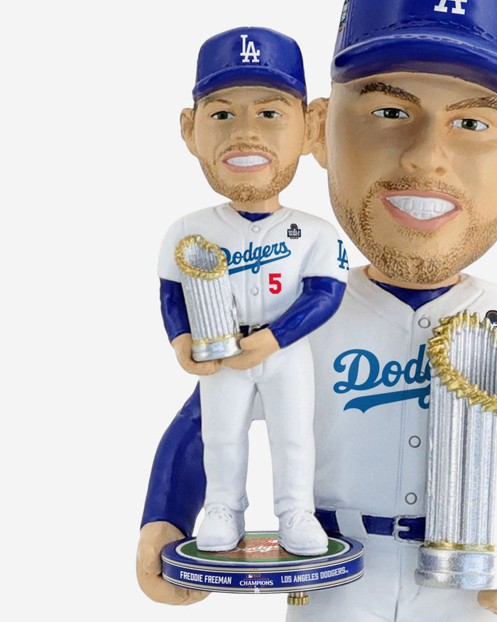 Freddie Freeman Los Angeles Dodgers 2024 World Series Champions Bobble Dubblz Bobblehead FOCO - FOCO.com